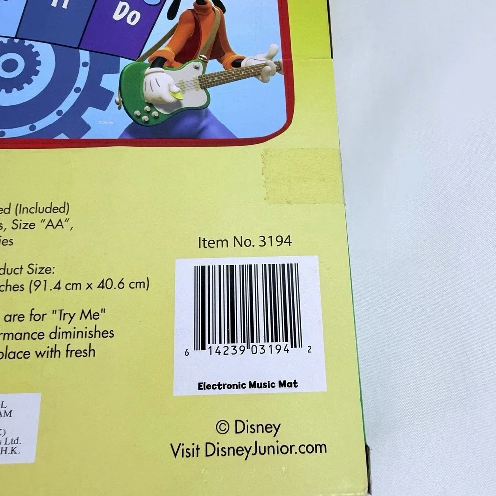 Disney Junior Mickey‎ Mouse Clubhouse Electric Music Mat Toy